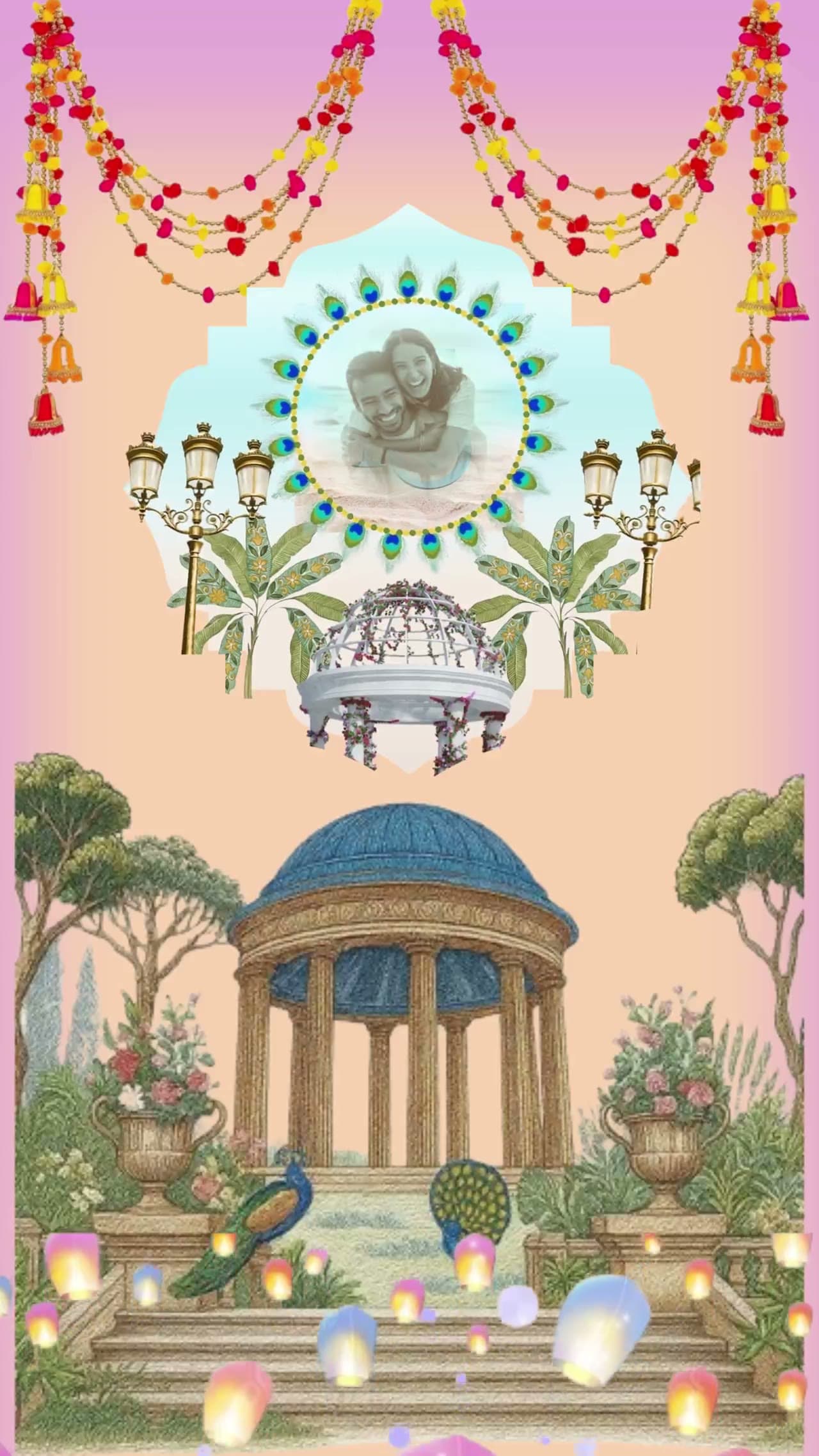 Digital invite motion preview