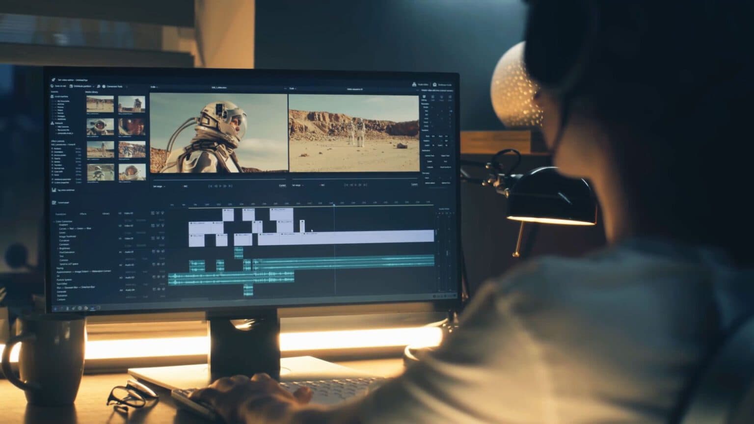 Fashion video editing service visual