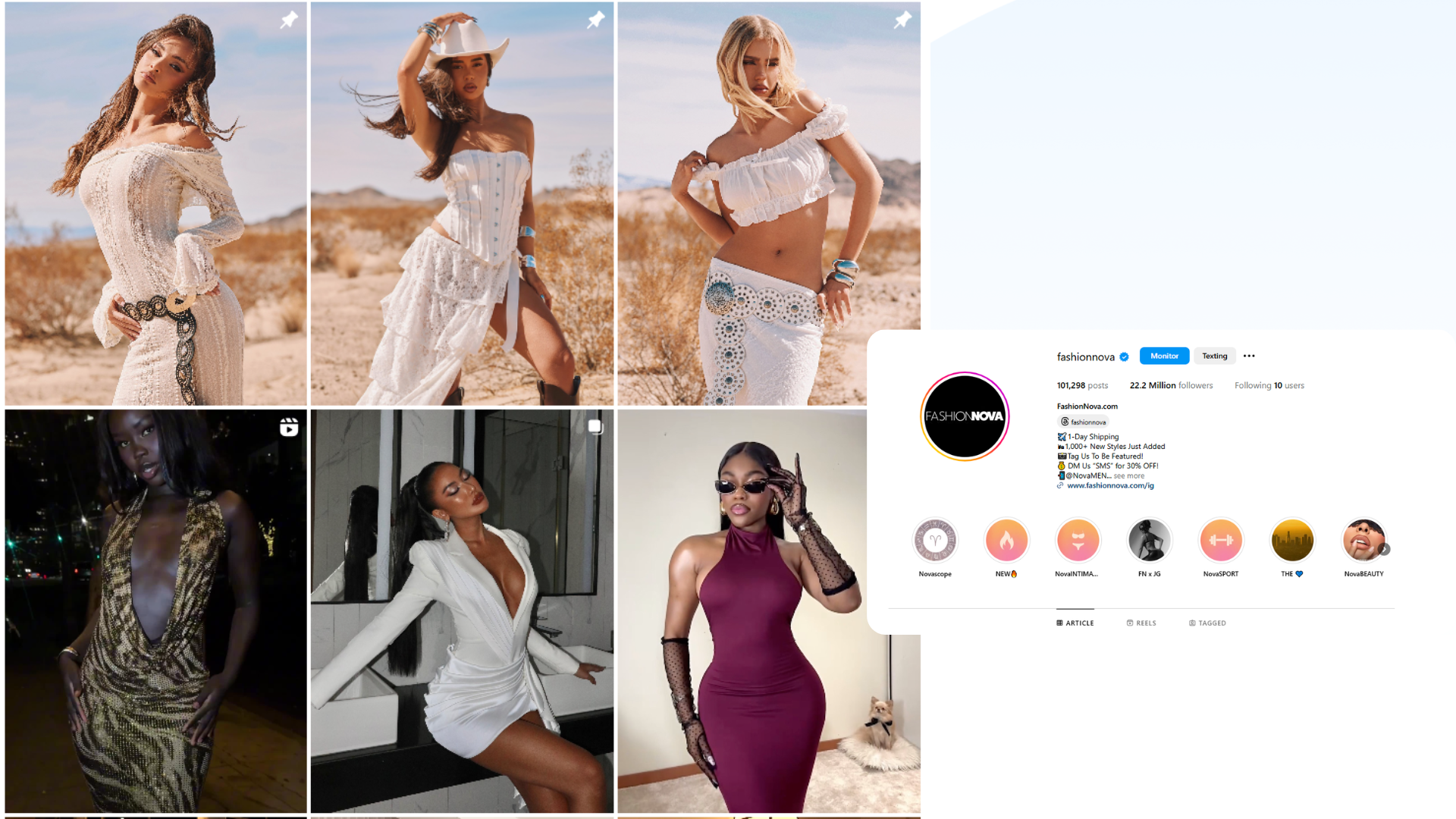 Fashion Website Design